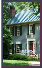 image of townhome roofs