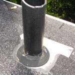 Image: Vent Collar, Cracked Flashing