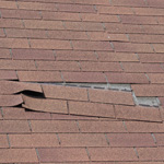 Image: Torn and Sliding Shingles