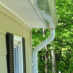 Image:Aluminum Gutter and Downspout