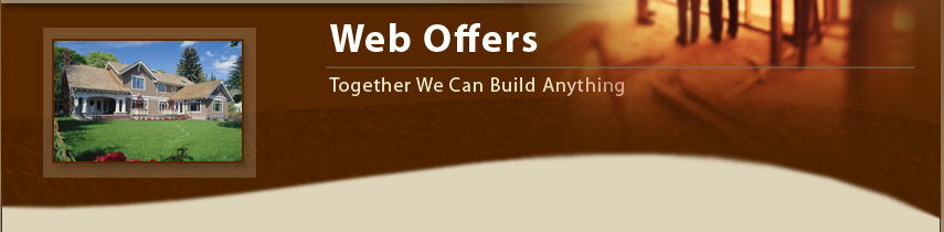 page title: special web offers